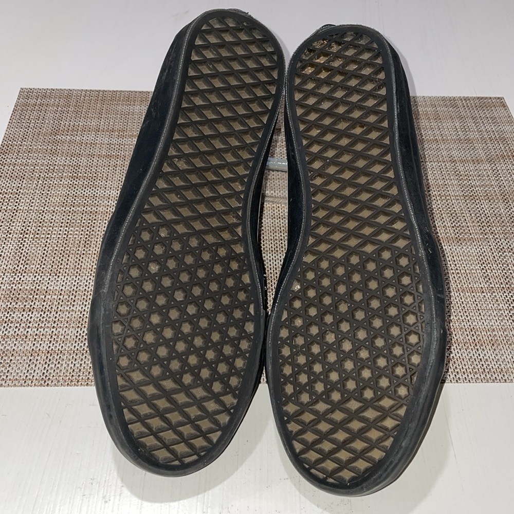 Vans Sk8-Mid in nylon and suede. Men's 9.5. Like new condition. Skate to create! - Picture 8 of 16